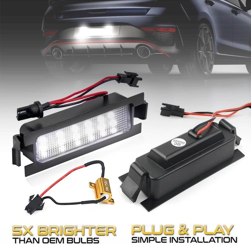 QASULER LED License Plate Light for Kia and Hyundai - Image 2