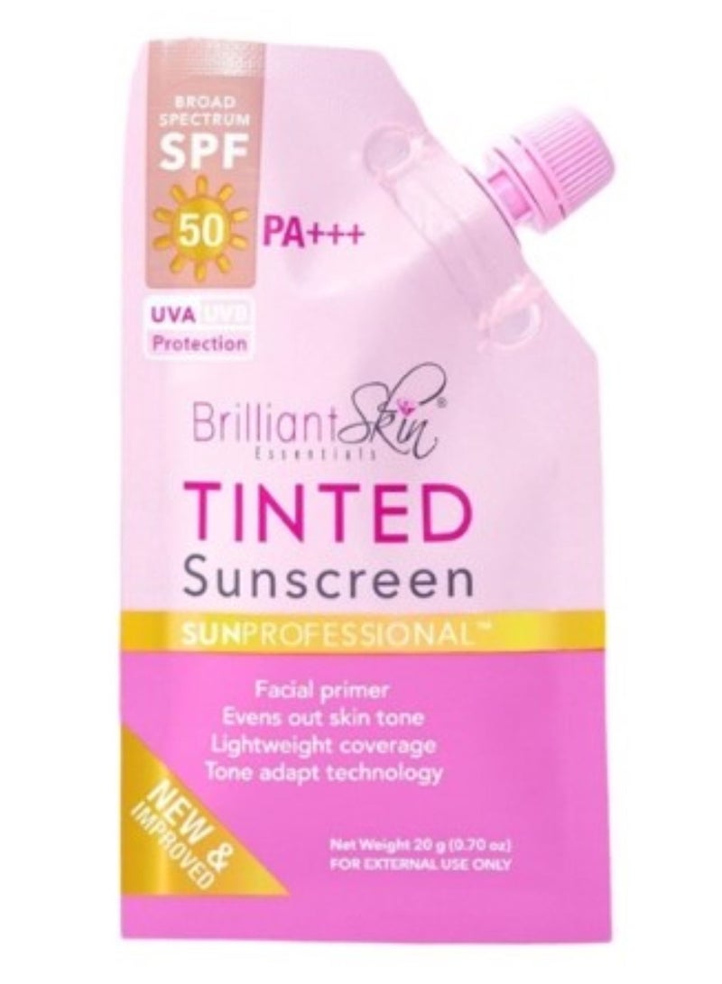 بريليانت برايمر للوجه واقي من الشمس ملون 20 جرام - Image 1