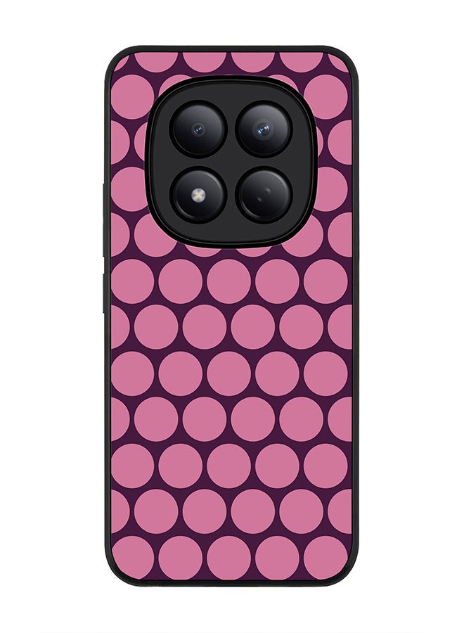 For Xiaomi Redmi Note 15 Pro 4G Case,Slim fit Camera Protection, Shockproof Thin Phone cover  - Purple Honeycombs