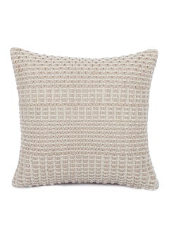 Cottage Mesh beige cushion 50*50cm 