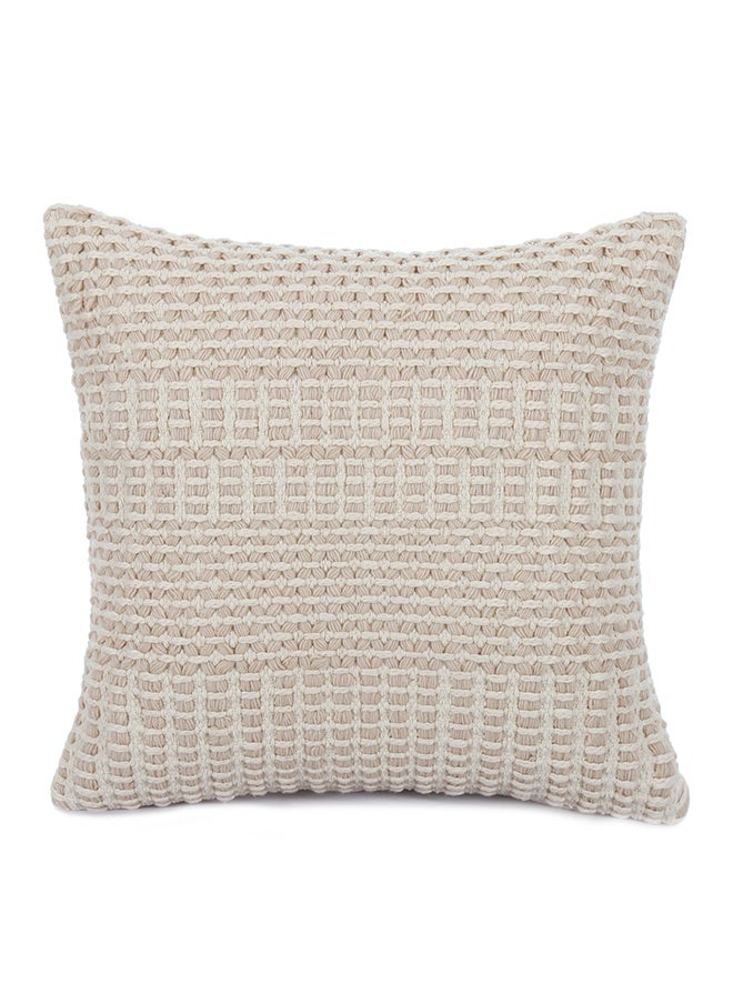 Cottage - Mesh beige cushion 50*50cm - Image 1