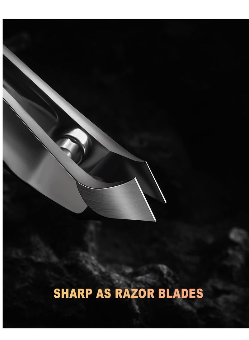 Y&D Mini Cuticle Trimmer, Slim Clipper with Pusher, Precise Pointed Tip Clipper, Suitable for Fingernails and Toenails  - Image 1