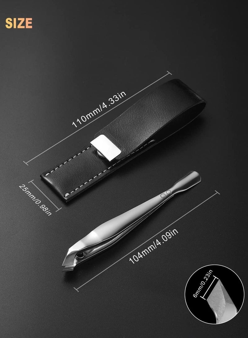 Y&D Mini Cuticle Trimmer, Slim Clipper with Pusher, Precise Pointed Tip Clipper, Suitable for Fingernails and Toenails  - Image 5