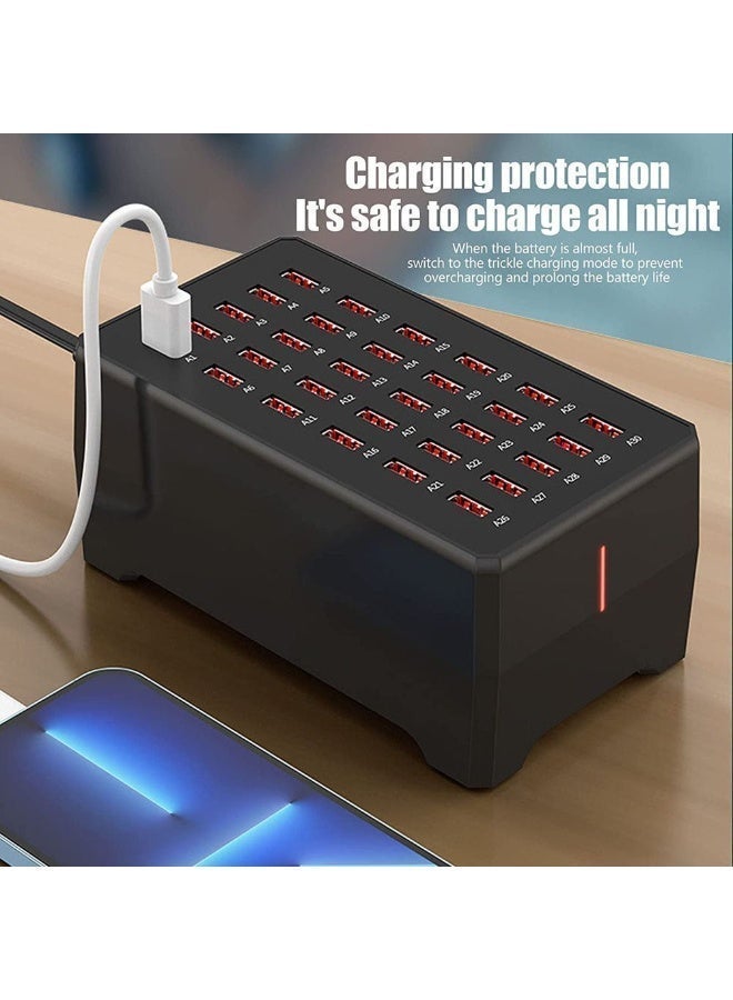WT268 Multiple Charging Station 150W,30 Ports USB Charger Charger for Smartphones，Tablets and Other USB Devices. - Image 4