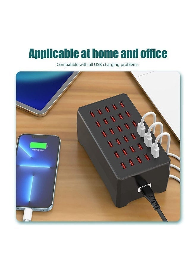 WT268 Multiple Charging Station 150W,30 Ports USB Charger Charger for Smartphones，Tablets and Other USB Devices. - Image 3