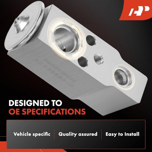 A-Premium APremium AC Expansion Valve Compatible with Hyundai Santa Fe 2007 2008 2009 without Dual AC - Image 3