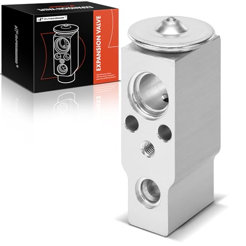 A-Premium APremium AC Expansion Valve Compatible with Hyundai Santa Fe 2007 2008 2009 without Dual AC - Image 1