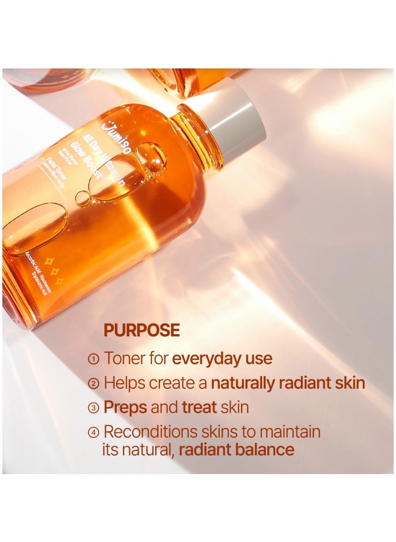Jumiso [Jumiso] All Day Vitamin Glow Boost Facial Toner 125ml  - Image 3