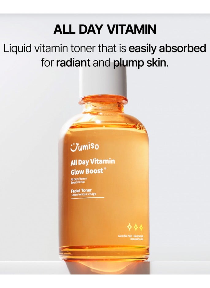 Jumiso [Jumiso] All Day Vitamin Glow Boost Facial Toner 125ml  - Image 2