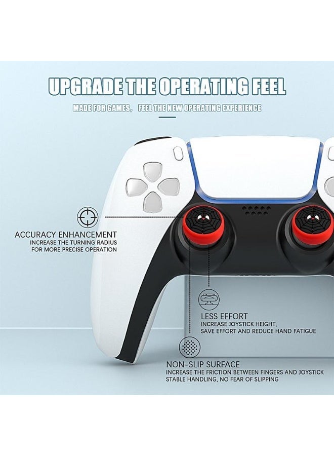شابية غطاء مقبض الإبهام من السيليكون لجهاز بلاي ستيشن 5 PS4 X box Series XS ملحقات وحدة تحكم عصا التحكم في الألعاب أغطية مقبض عصا التحكم - Image 4