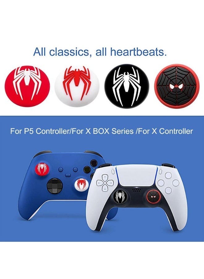 شابية غطاء مقبض الإبهام من السيليكون لجهاز بلاي ستيشن 5 PS4 X box Series XS ملحقات وحدة تحكم عصا التحكم في الألعاب أغطية مقبض عصا التحكم - Image 1