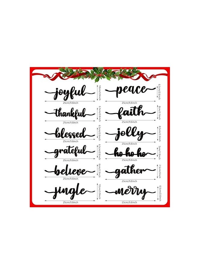 MIRFA Wooden Wall Art With Self Adhesive Base - Black (12 Emotions)  - Image 5