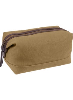 ROTHCO Rothco Canvas & Leather Travel Kit (Coyote Brown) 