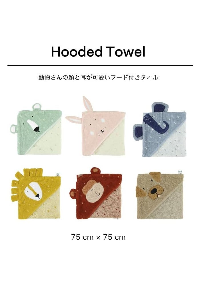 Trixie Hooded Towel - Mrs. Rabbit - Image 3