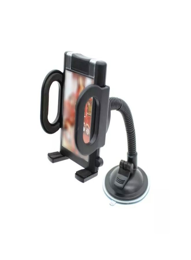 360 Degree Flexible Car Mobile Holder Mounts in the Windshield or Dashboard - Image 1