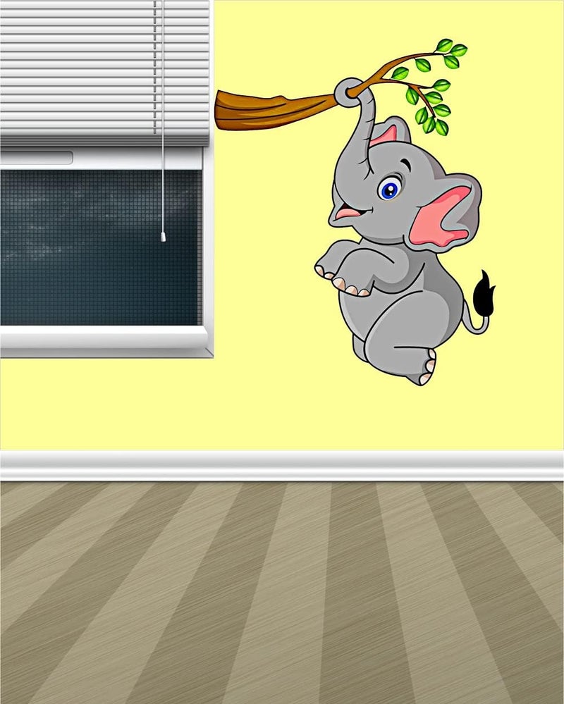RNG Graphics PVC Vinyl Elephant Wall Sticker - Image 4