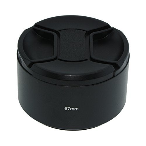 SIOTI 67mm Lens Hood, Matte Treatment Inside, Aluminum Material, Compatible with All Camera Lens S/C/N/F/O/P etc.(67mm) - Image 3