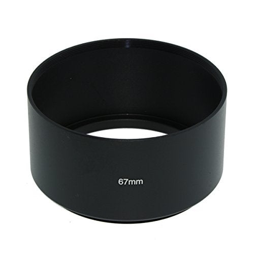 SIOTI 67mm Lens Hood, Matte Treatment Inside, Aluminum Material, Compatible with All Camera Lens S/C/N/F/O/P etc.(67mm) - Image 2