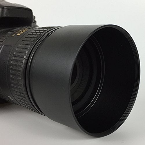 SIOTI 67mm Lens Hood, Matte Treatment Inside, Aluminum Material, Compatible with All Camera Lens S/C/N/F/O/P etc.(67mm) - Image 5