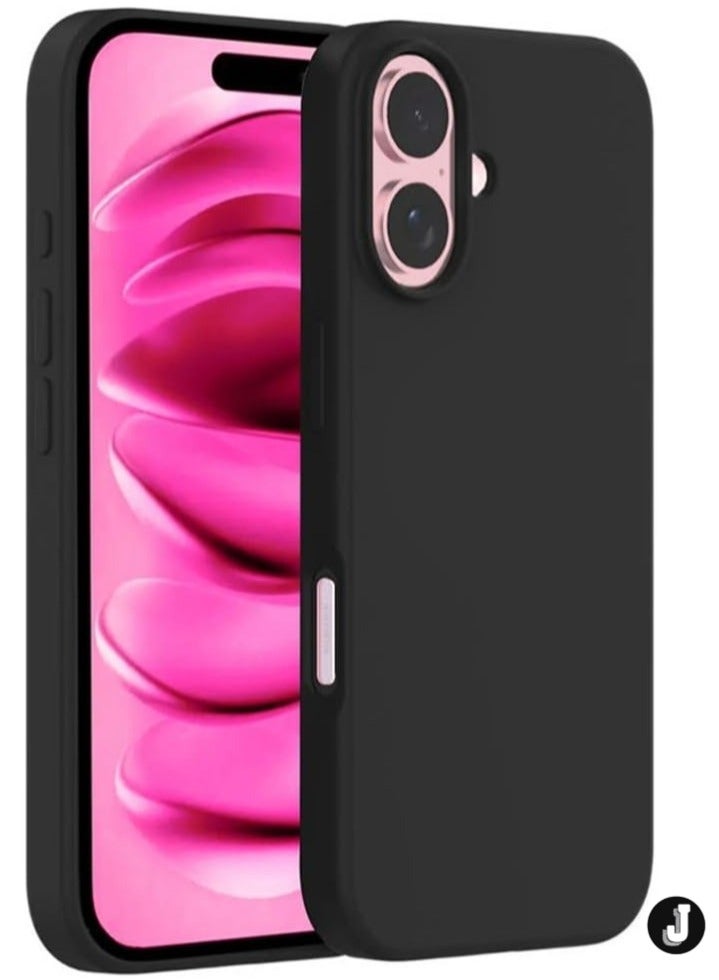 JAJEEK "Ultra-Slim Liquid Silicone Case for iPhone 16 Plus - Soft Microfiber Lining & Enhanced Drop Protection" - Image 1