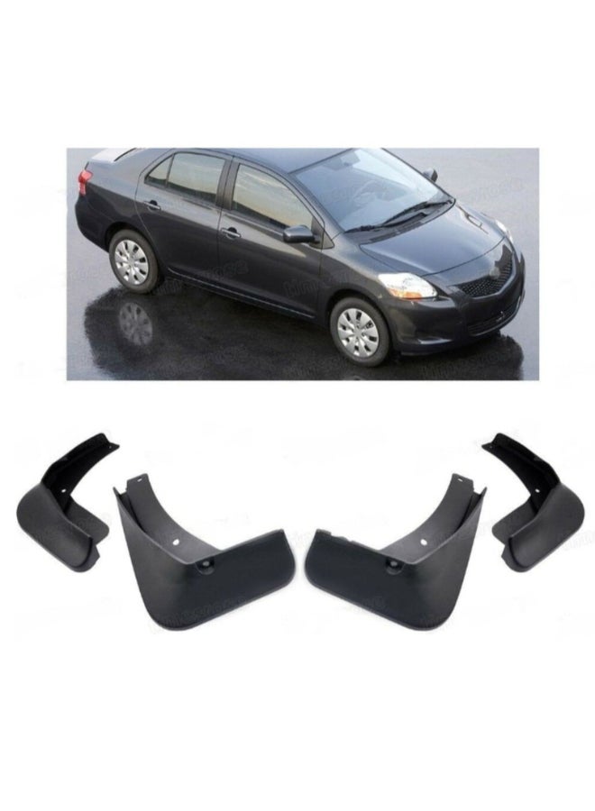 Mud Flaps for Toyota Yaris 2008–2013 Custom Fit Car Fender Splash Guards - Image 2
