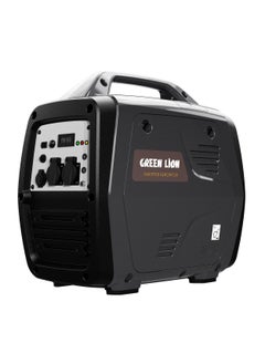 GREEN LION GTR-174 Gasoline Inverter Generator  3200W  / 8Liter Capacity / Engine: 4-Stroke / Oil Capacity: 600ml/  Battery: 1600mAh / Running Time: 4.5H- Black  - Image 2