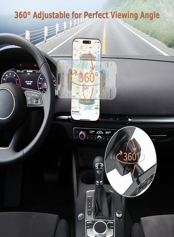 MAGJIEYX Car Phone Holder for Truck/Wall/Boat，Drill-Base Mount for Van/Dashboard Durable Stand Compatible with 4.7"-6.9" iPhone/HTC/LG/Nexus/Samsung/Huawei,Other Smartphones - Image 5