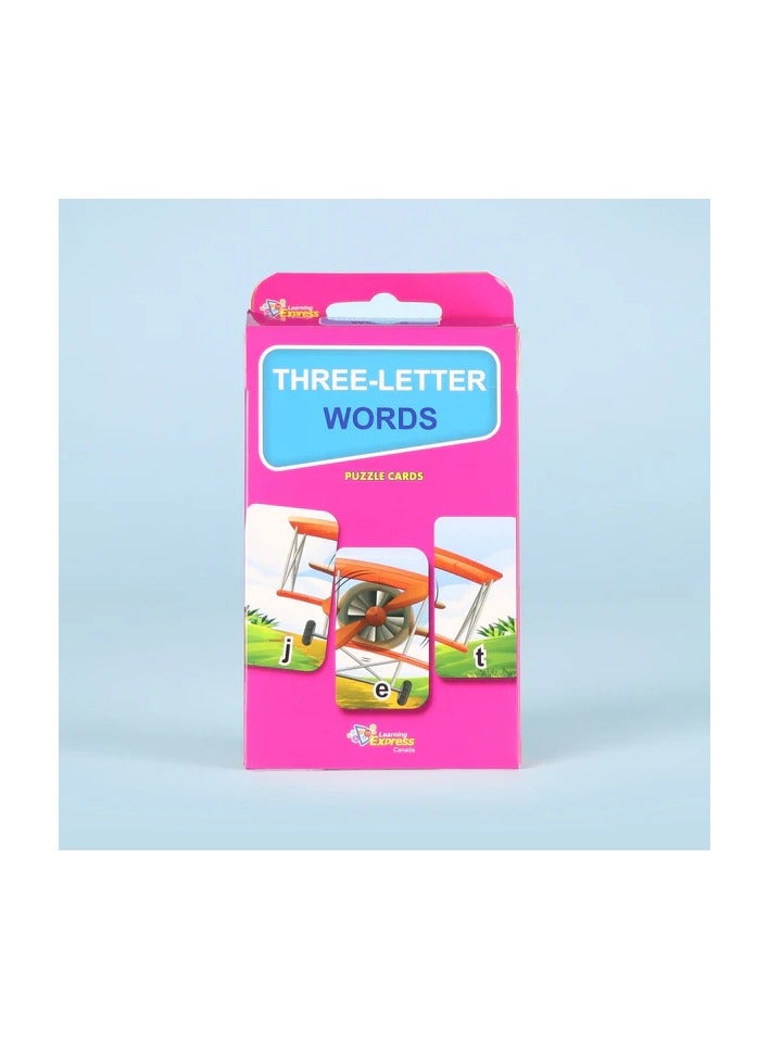 Educational Innovations Learning Express: Quds Cards (Three-Liter Words)
