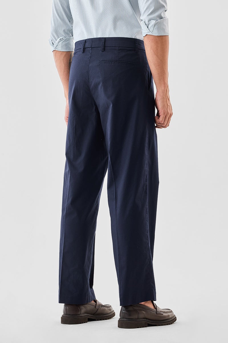 SNITCH Regular Fit Textured Trousers - Image 4