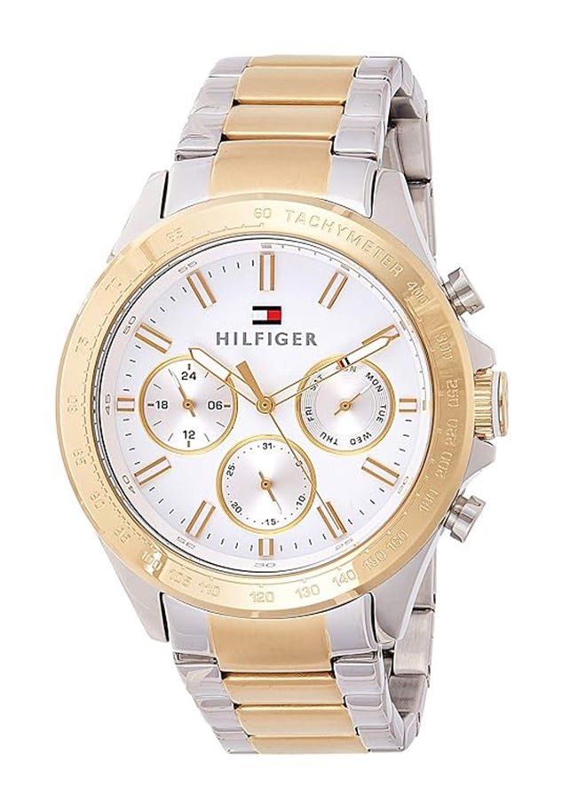 TOMMY HILFIGER ROUND ANALOG MEN'S WHITE CASE WATCH - 1791226 - pzsku/ZAD3D46448B284BFBA1ACZ/45/_/1730185102/b74a678d-2eae-4a4b-8110-6d6b8e78b2c3