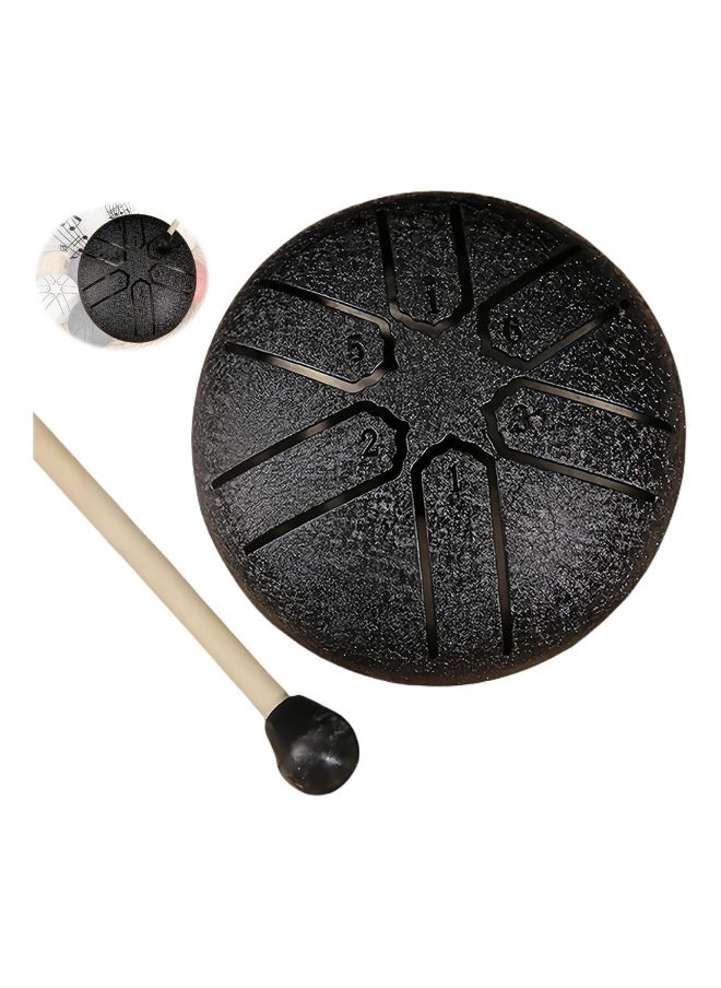 Rain Chime Steel Tongue Drum, Outdoor Waterproof Mini Handpan Instrument, 3 Inches 6 Notes, Black - pzsku/ZAD3D59F9D74512E3AF19Z/45/_/1736156718/1a5adf74-3589-43ca-b4c7-24db8e9978c4