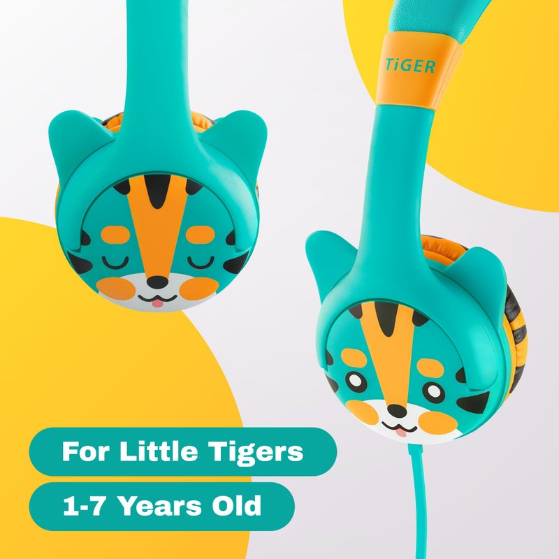 Kidrox Wired Toddler Headphones for 1-7 Years Old â€” 85dB Volume Limited Baby Headphones for Plane and Car Travel â€” Children Headset for Airplane, iPad and Tablet, Kids Headphone with Cord for Children - Image 5