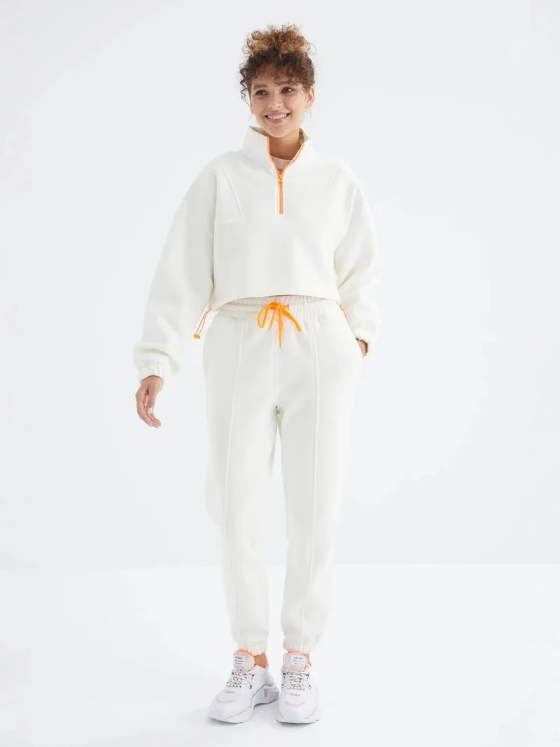 تومي لايف TOMMY Oversized Fleece Sweatshirt And Pants Set