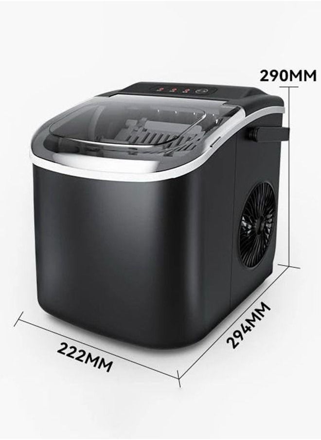 Cool Baby COOLBABY Commercial Ice Making Machine 15kg Household Small Dormitory Student Intelligent Mini Automatic Round Ice Cube Maker(White）  - Image 5