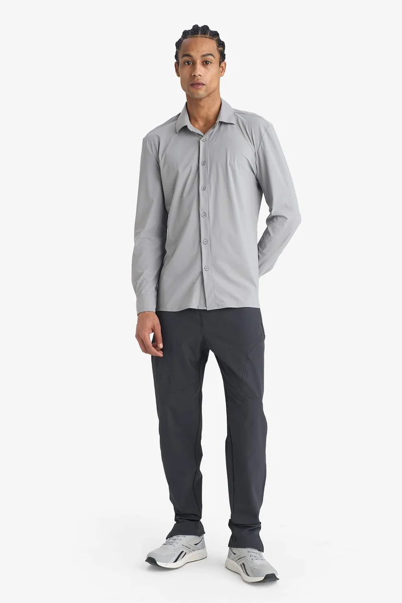 ديفاكتو Slim Fit Woven Zip-Up Jogger