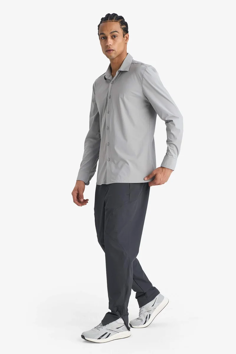 ديفاكتو Slim Fit Woven Zip-Up Jogger