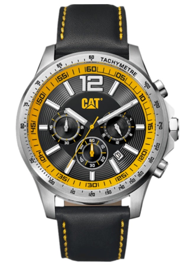 ساعة كات بوسطن سوداء صفراء AD.143.34.137