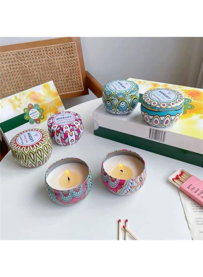 Dried Scented Soy Wax Candle for Home Decor (4x6cm) - Image 4