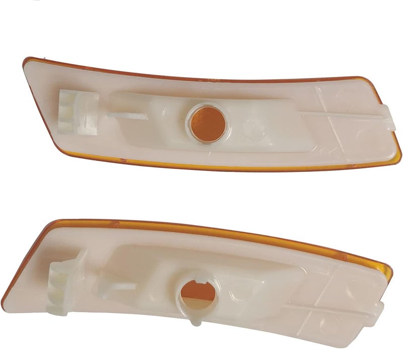 KYYET Amber Lens Front Bumper Side Marker Light Lens Housing for VW Beetle 2012-2019 & Tiguan 2018-2021 - Image 3