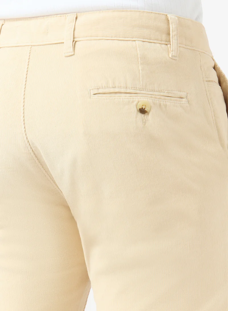 Robert Wood  Couduroy Slim fit Regular Pants for Men | Best Price UAE