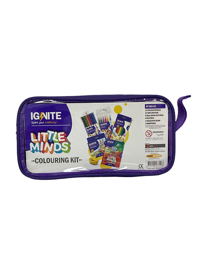 ignite Little Minds Colouring Kit | is designed to inspire creativity and artistic expression in young children Ages 3+ - Image 2