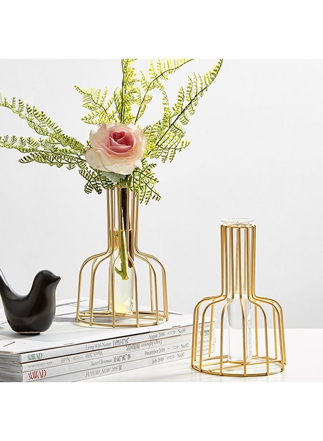 Bukela Flower Vase Gold 10x15.5cm - Image 3