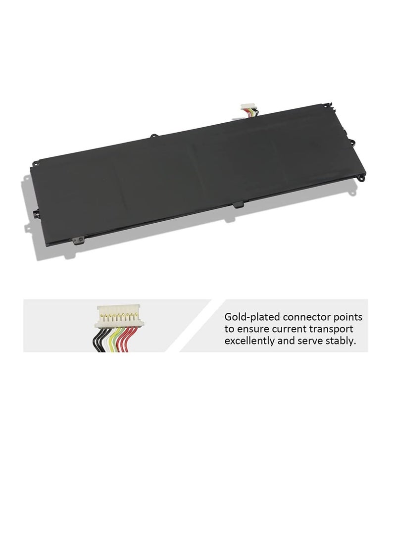 JI04XL Laptop Battery Compatible for HP Elite X2 1012 G2 Notebook for HP Elite X2 1012 G2-1LV76EA Notebook HSTNN-UB7E JI04047XL 2ICP4/66/72-2 901247-855 901307-541 7.7V 47.04Wh 6110mAh