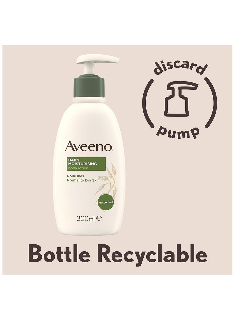 Aveeno Daily Moisturizing Body Lotion 300ml - Image 3