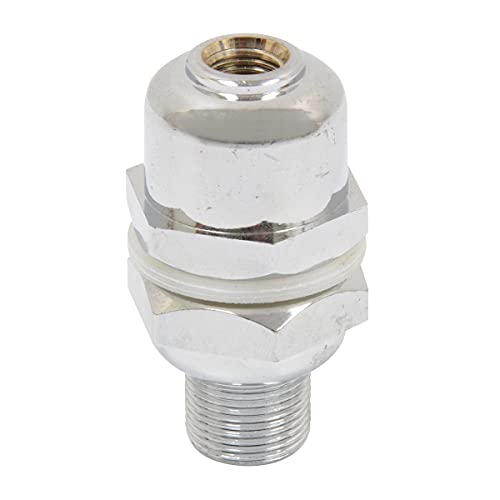 RoadPro RP-302MAX Extra Heavy Duty Chrome Platedl 3/8 x 24 Maxi Antenna Stud with SO-239 Connector - Image 2