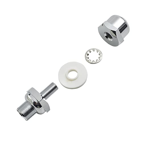 RoadPro RP-302MAX Extra Heavy Duty Chrome Platedl 3/8 x 24 Maxi Antenna Stud with SO-239 Connector - Image 4
