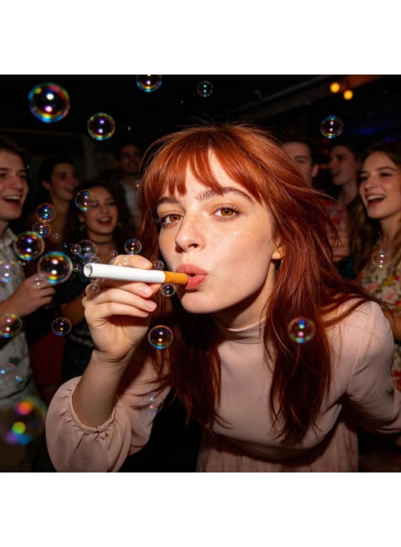 Bubble Cigarette Pack – Realistic Fake Cigarette Bubble Blower, Mini Cigarette Bubbles Maker for Stress Relief, Fun Party Gift for Adults - Image 3