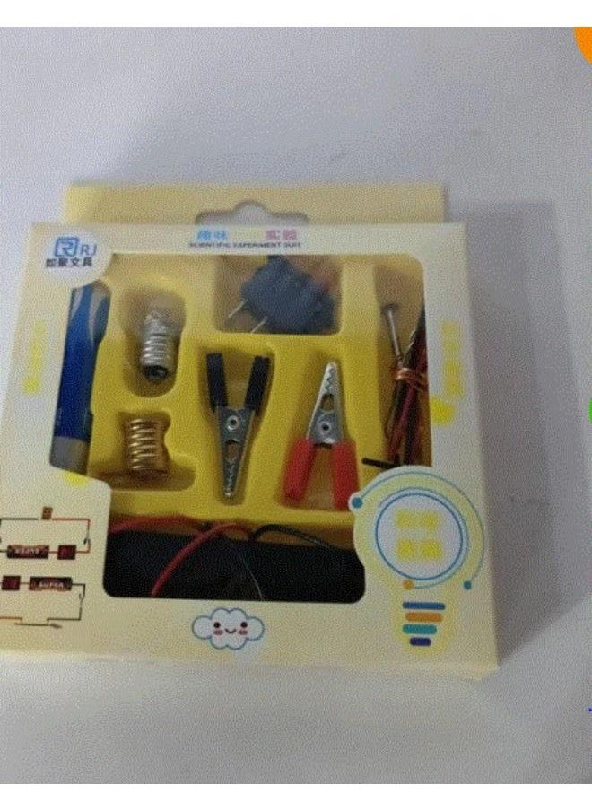 Generic - Electric Science Experiment Kit for Kids – Fun & Educational STEM Circuit Learning Toy Type of Toy: Educational Science Kit – Number of Players: Solo or with Friends –– Subtype: Electrical Circuit Experiments – Theme: STEM / Electricity Learning - Image 1