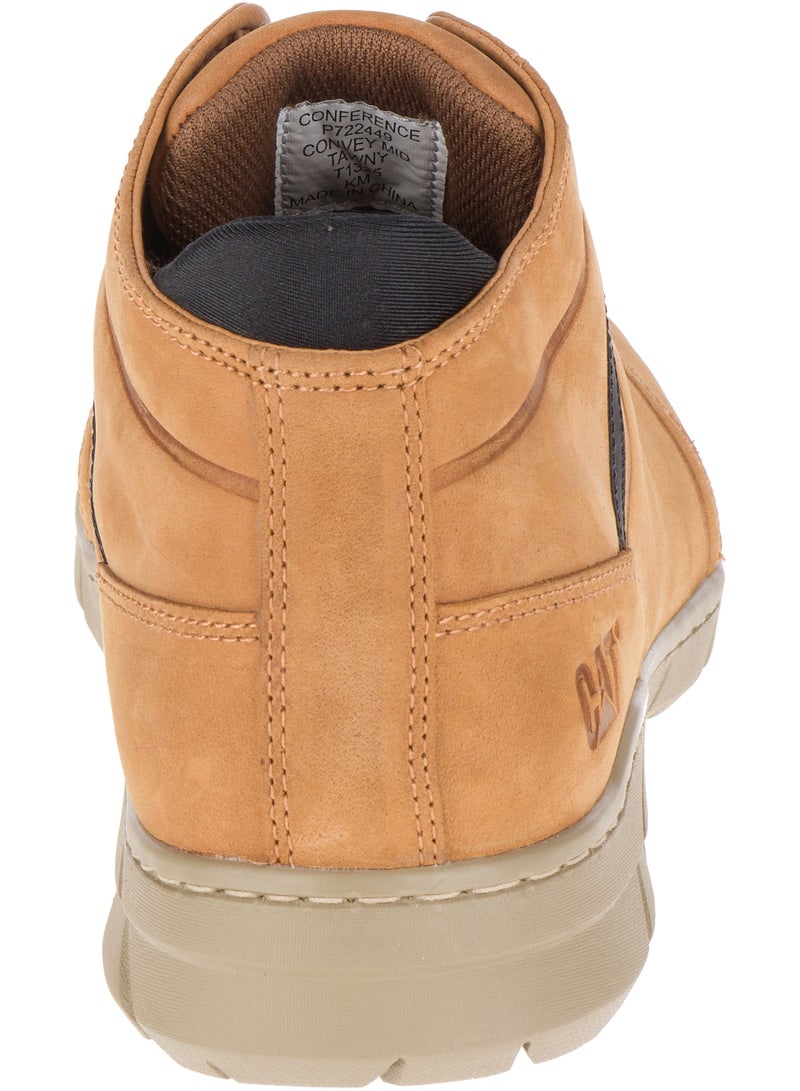 Caterpillar Men's Cat Convey Mid Leather Ankle Shoes - Image 4