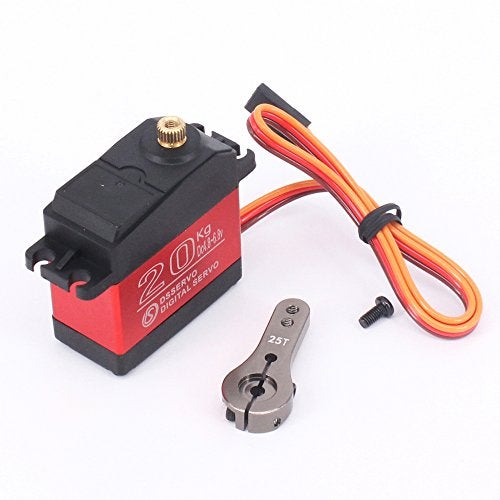 ZOSKAY 1X DS3218 Update servo 20KG Full Metal Gear Digital servo Baja servo Waterproof servo for Baja Cars(Control Angle 180) - Image 1